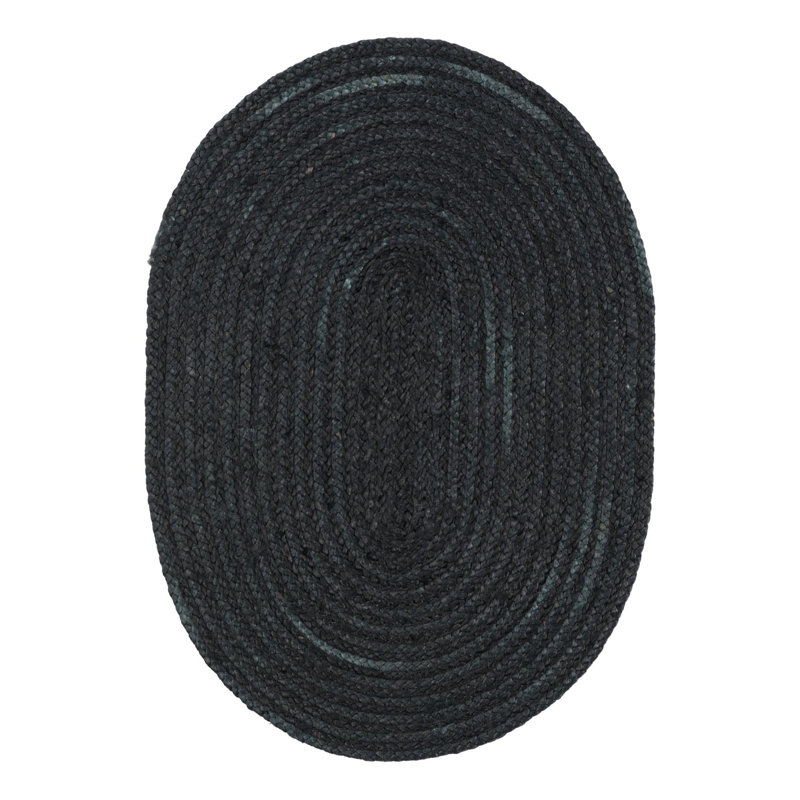 Morane Hand Braided Indoor Rug, Oval 2'2" x 3'1"