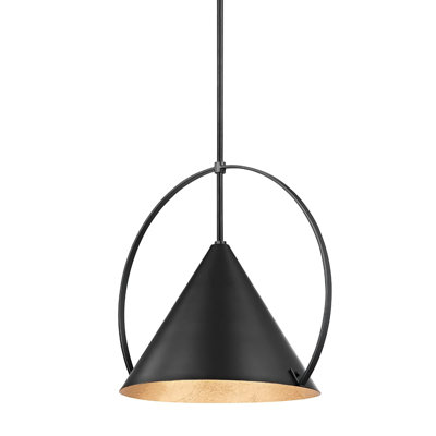 Petit luminaire suspendu 1 lumière Nicholaus