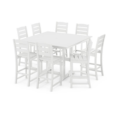 Ensemble de chaises de bar 9 pièces Lakeside