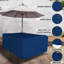 Housse pour ensemble de salle à manger rectangulaire extensible et robuste avec trou pour parasol-726580073-726580067