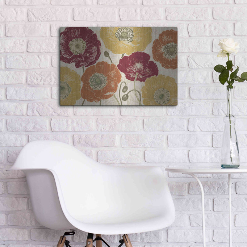 «A Poppys Touch I Spice» par Daphne Brissonnet, H 16 po x l 24 po
