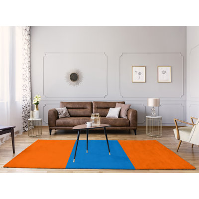 Chenille Striped Indoor Rug