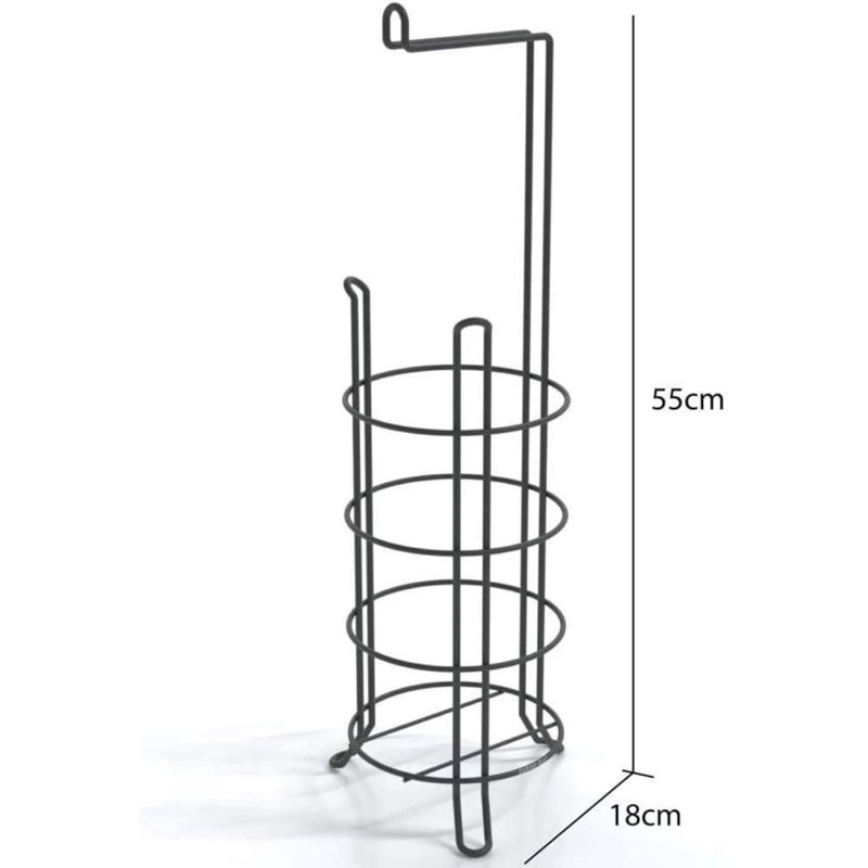 Dorrian Free Standing Toilet Paper Holder