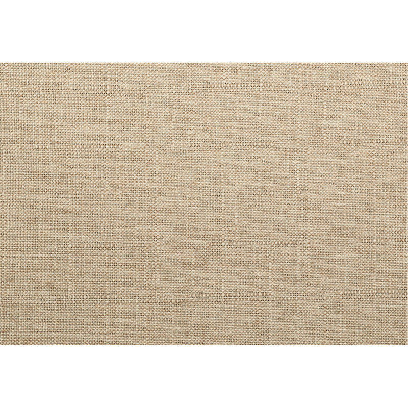 Banc rembourré en tissu texturé moderne et contemporain de 38 po avec deux tiroirs cachés pour un rangement discret, deux tablettes de rangement ouvertes pratiques
