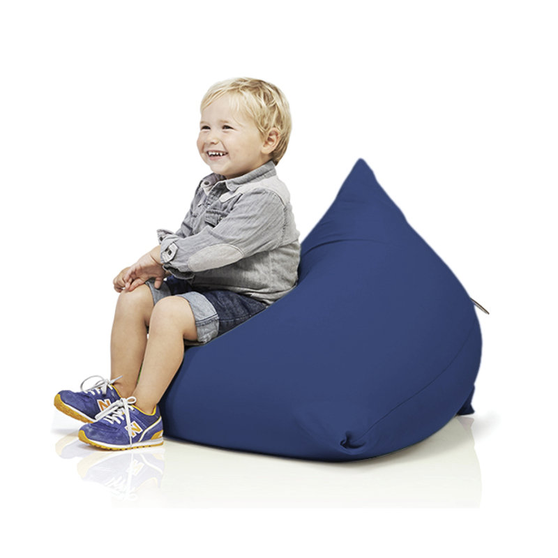 Sydney Refillable Bean Bag Chair, Blue