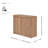 Marchella 2-Door Cabinet With Adjustable Shelf