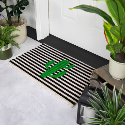 Striped Outdoor Doormat