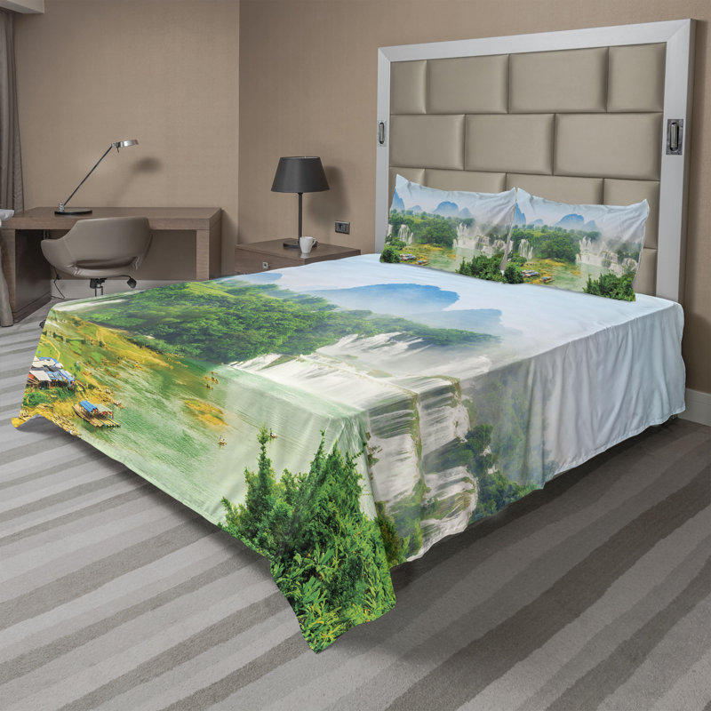 Microfiber Sheet Set, Full Sheet Set + Fitted Sheet + 2 Pillowcases