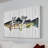 Wishin I Was Fishin by Saturday Evening Post Print on Wrapped Canvas-21973850