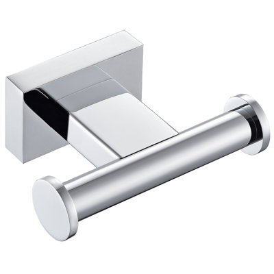 SUS304 Stainless Steel Wall Mount Double Robe Hook