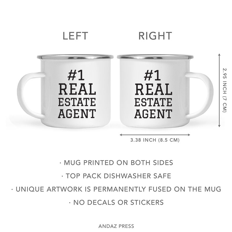Grande tasse de camping Gilboa, Agent immobilier