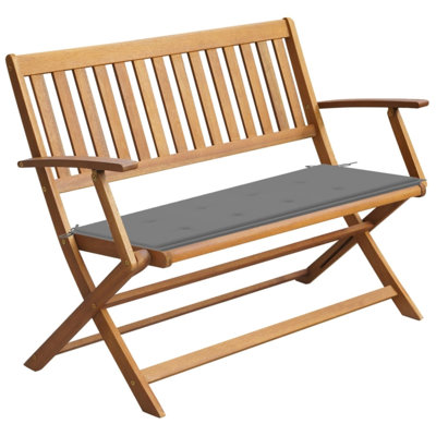 Wooden Garden Bench by Red Barrel Studio