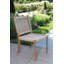 Hudson Teak Patio Dining Side Chair-584620083