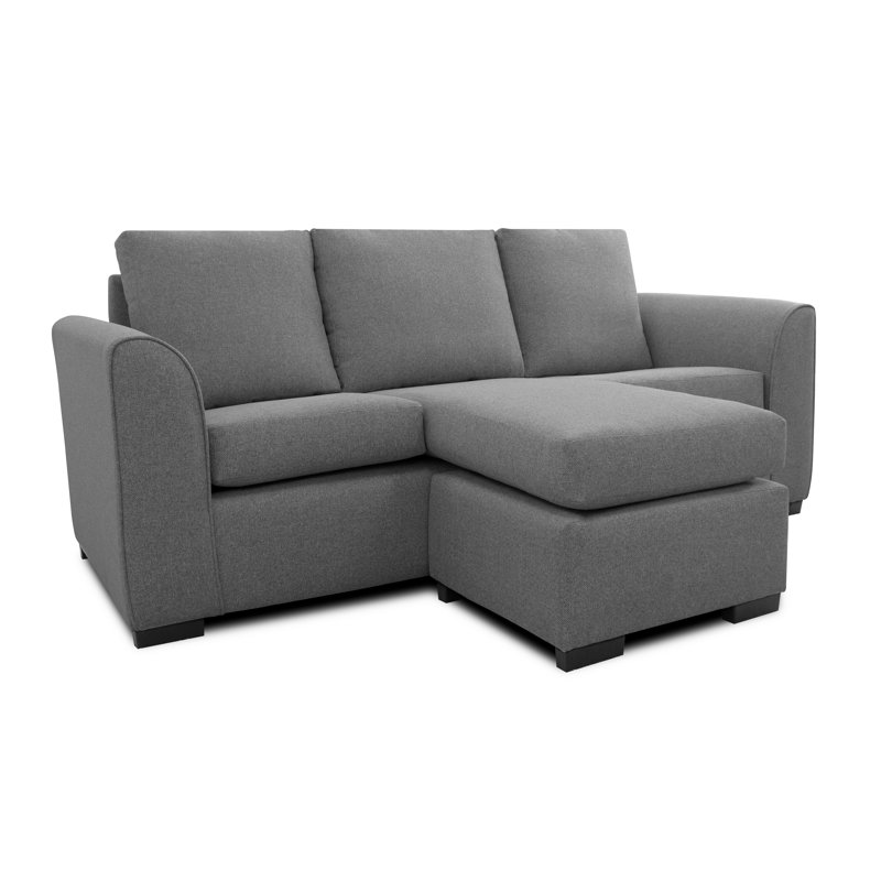 Celis 3 Seater Sofa & Chaise, Charcoal