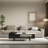 Microcrystalline stone minimalist coffee table