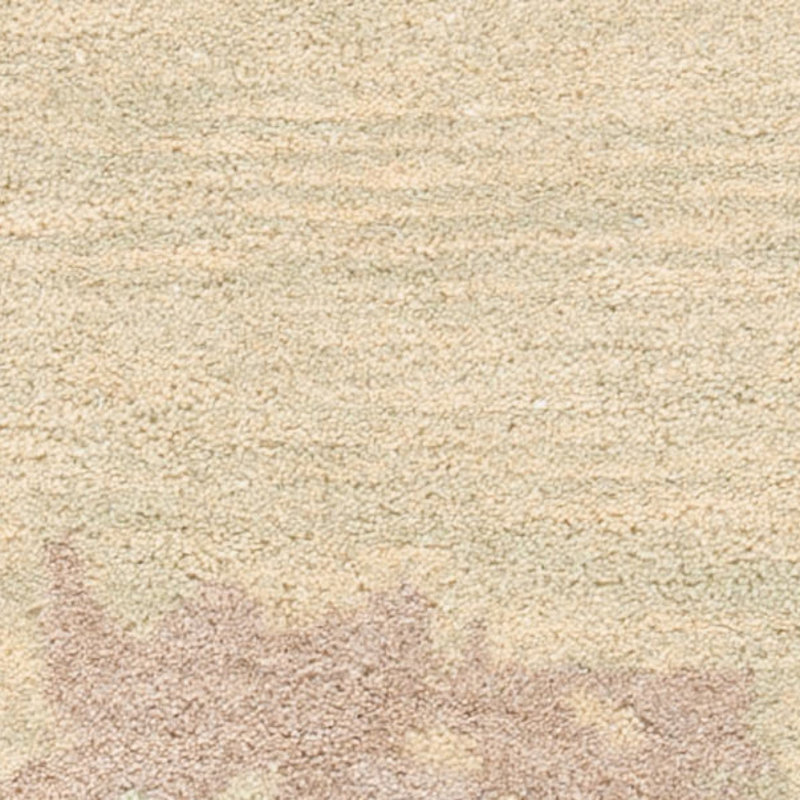 Amier Hand Tufted Wool And Viscose Abstract Rug, Runner 2'6" x 6'