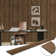 4Pcs 94.5'' x 7.9'' Acoustic Wood Wall Paneling,3D Decorative Soundproof Slat Panels (20.73 sq.ft./Case)