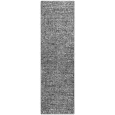 Premium Machine Washable Prisco Gray Rug