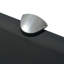 Tablette murale flottante avec supports à pince en verre trempé-873435507-873435399