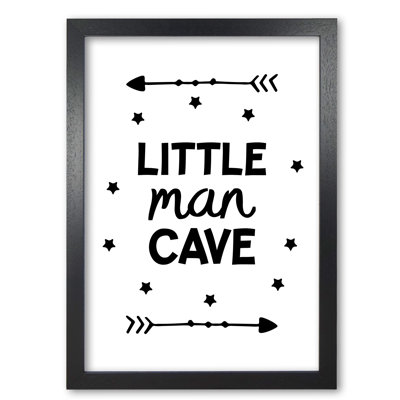 Little Man Cave Arrows - Print