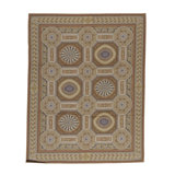 Hand Knotted Wool Geometric Area Rug