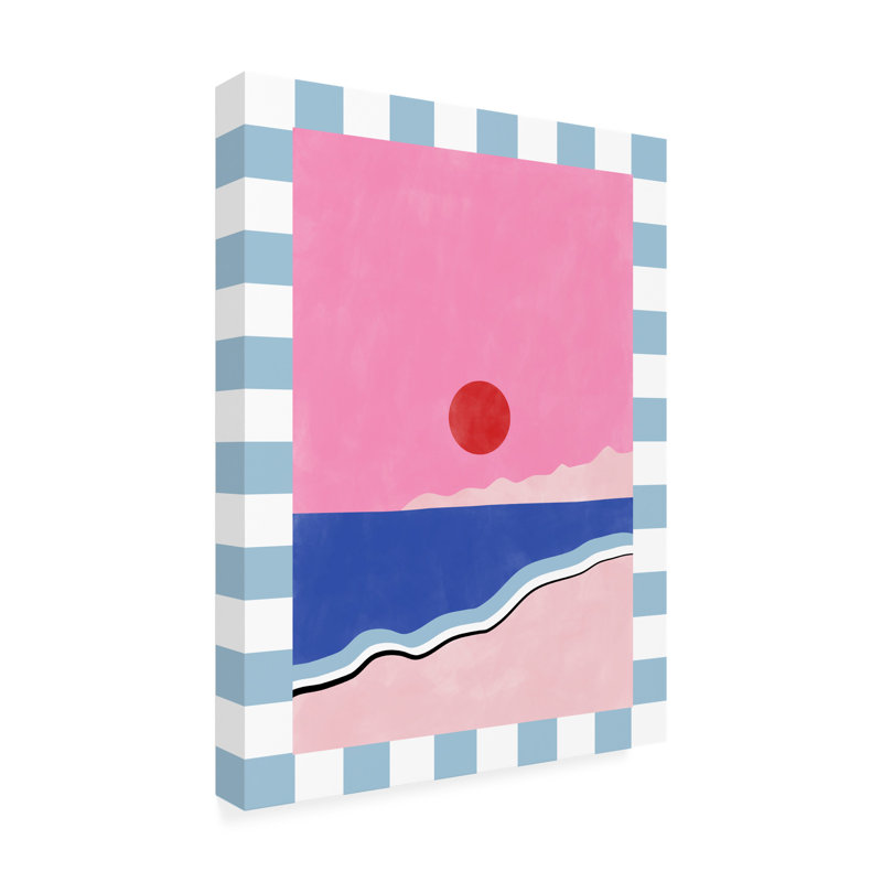 Œuvre d'art sur toile, Elena Ristova, H 19 po x l 14 po