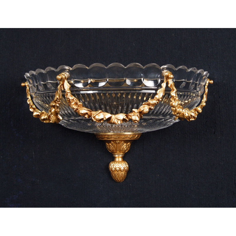 Crafton 1 - Corner Wall Light, French Gold
