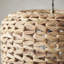 Toca Pendant light Lamp Shade finished in Natural