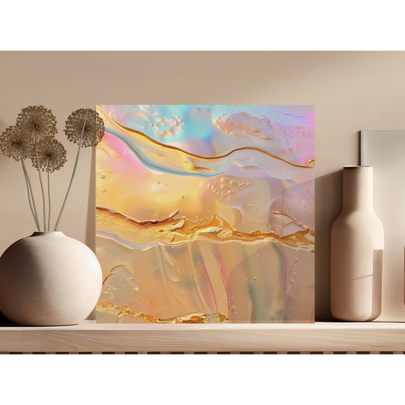Akur No Frame Print on Canvas, 25.4 cm H  x 25.4 cm W
