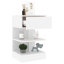 Gilliane Bedside Cabinet 40x35x65 cm Engineered Wood-1571263372-1571263375-1571263374