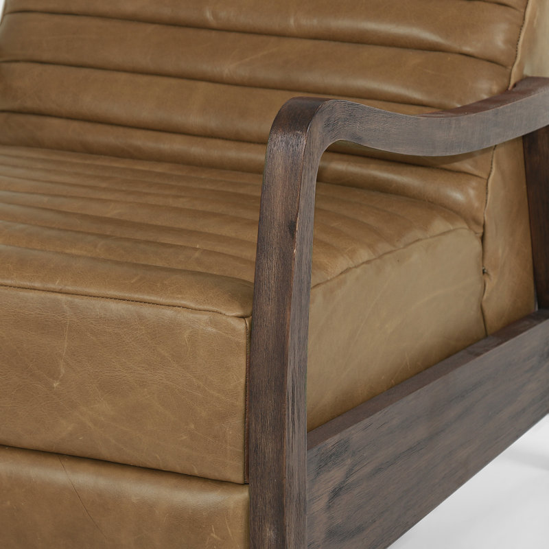 Chance Recliner, Camel Brown