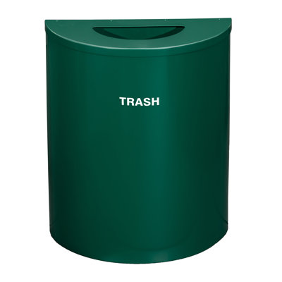Steel Open Kitchen Trash Can