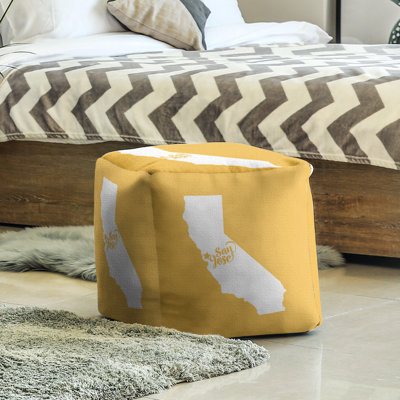 Repose-pieds cube en californie san jose