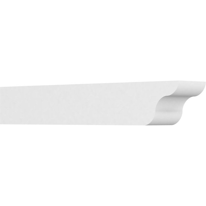 6"W x 6"H x 36"L Standard Carmel Architectural Grade PVC Rafter Tail, 6"H x 6"W x 36"D