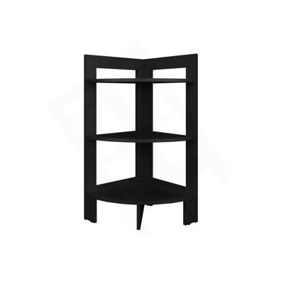 Corner Table Sharon, Living Room, Black