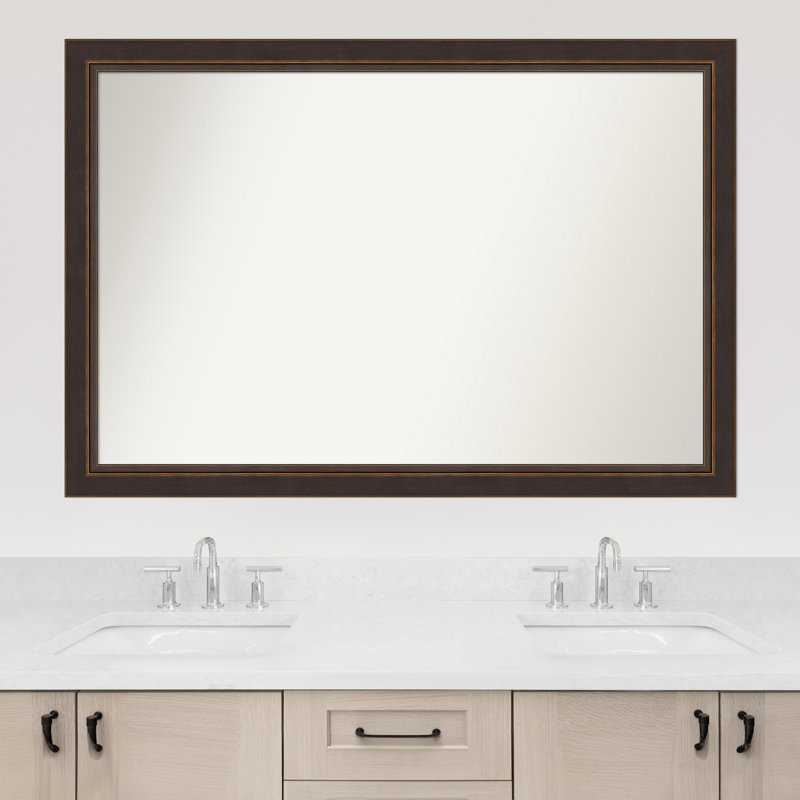 Miroir mural Ramsses, 34,5 po x 50,5 po, Rectangle