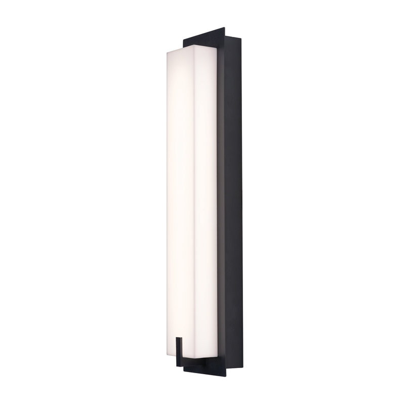 Sinclair - applique murale DEL 18 po - noir, 18 W, Noir