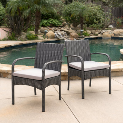 Cordoba Kd Pe Wicker Dining Chair [Set of 2 pcs]