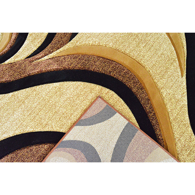 Mccampbell Performance Abstract Indoor Rug, Rectangle 8' x 11'