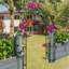Arche de jardin en métal l 55 po x H 94,5 po Arbora-890635268