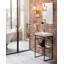 Moris 50mm Single Bathroom Vanity with Vessel Solid Surface Basin