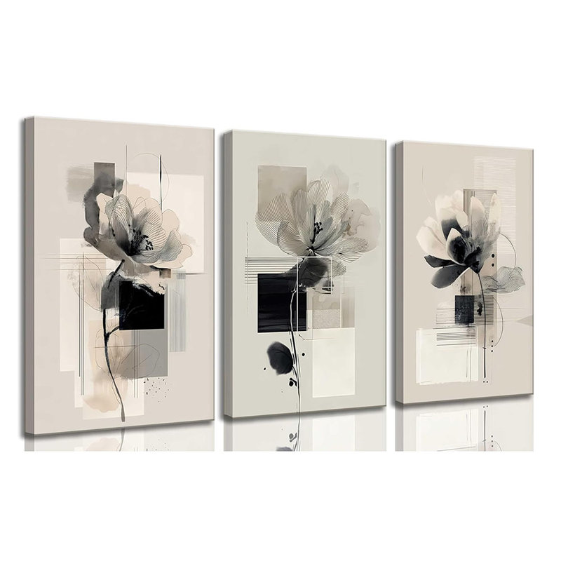 3 Piece Wrapped Canvas Set