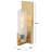 Nicola 4.5 Inch Wall Sconce-641459564