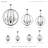 Ledjon 4 - Light Dimmable Globe Chandelier-1311361690