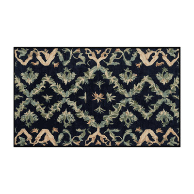 Tapis gris lavable à la machine