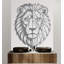 Adhésif décoratif lion, motif géométrique, art mural-1797772105-1797772108