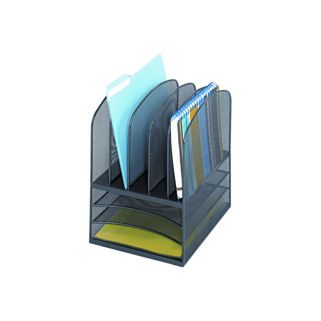Onyx Mesh Desktop Organizer Safco Products Company 