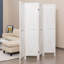 Itzhak 160cm W x 170cm H 4 - Panel Folding Room Divider-703592251
