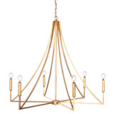 Elite 6 - Light Candle Style Empire Chandelier
