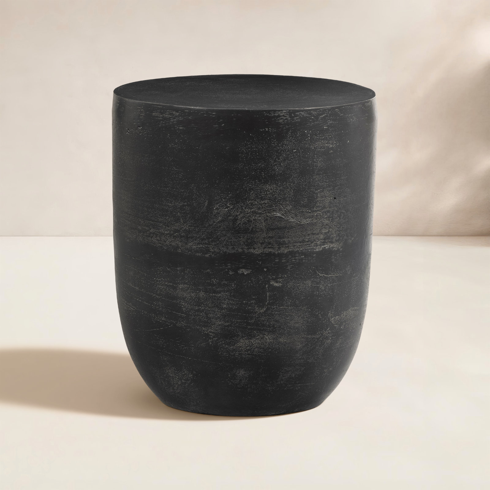 Eponine 15.75 " Patio Side Table, Aged Gray